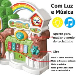 Brinquedo Educativo Casinha Paradise Dm Toys - 2