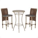 Ver imagem 1 de Mesa Bistro e 2 Banquetas Roma Fendi Corda Náutica 11 Trama Original