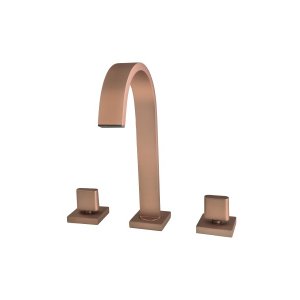 Torneira Misturador para Banheiro - Rosé Fosco - Color Dom Perflex