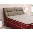 Ver imagem 3 de Painel de Cama Box Estofada King Imperador Suede Marrom Chocolate - Simbal
