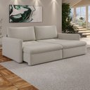 Ver imagem 1 de Sofá Cama Retrátil 220 cm 03 Lugares Resplendor