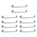 Ver imagem 4 de Barra de Apoio 40cm Inox Kit 10 Unidades Cadeirante Idoso Banheiro Box Casa Gestante Suporte Corrima