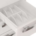 Ver imagem 4 de Balcão Cozinha Aço 200 Vênus 3 Gavetas Com Tampo Cozimax Branco