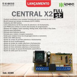 Central de Portão X2 St Full Ipec - 2