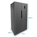 Ver imagem 6 de Geladeira 460l Philco Inverter Side By Side Inox Prf46c 110v