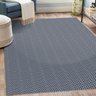 Tapete Antiderrapante Algodão 1,40 x 2,50 Egípcio:PRETO - 1