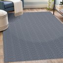 Ver imagem 1 de Tapete Antiderrapante Algodão 1,40 x 2,50 Egípcio:PRETO