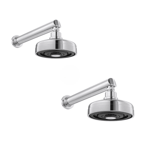 Kit 2 Chuveiros Acqua Plus Cr 1990 C Ct - Deca Deca Metais