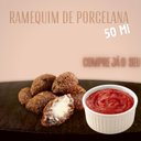 Ver imagem 2 de Conjunto com 4 Ramequim Canelado 50Ml Porcelana Branco