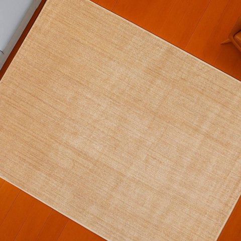 Tapete Sala Quarto Alto Padrão Luxo Pelo Macio Nairobi Liso:Camelo Bege/2,00x2,50m