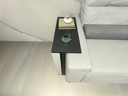 Ver imagem 2 de Mesinha Lateral para Sofá, Mesa Apoio, Mesa Auxiliar Sofá, Mesinha de Sofá Branco e Preto