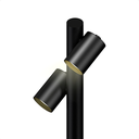 Ver imagem 2 de Luminária Poste de Jardim Taschibra Moderno Wabi 160 Mr16 Bivolt Preto