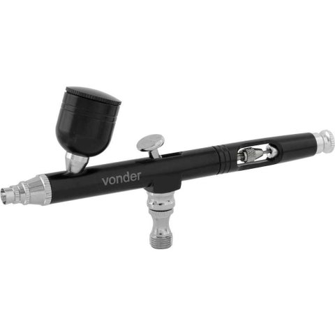Aerógrafo C/acessórios Preto 07pcs Vonder