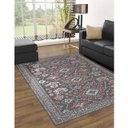 Ver imagem 2 de Tapete Sala Classico Oriental 200x250 Cm Tipo Belga Chumbo