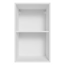 Ver imagem 5 de Armário Aéreo 40 cm com 2 Nichos Abertos para Cozinha Madesa Lux, Glamy, Agata, Stella Branco