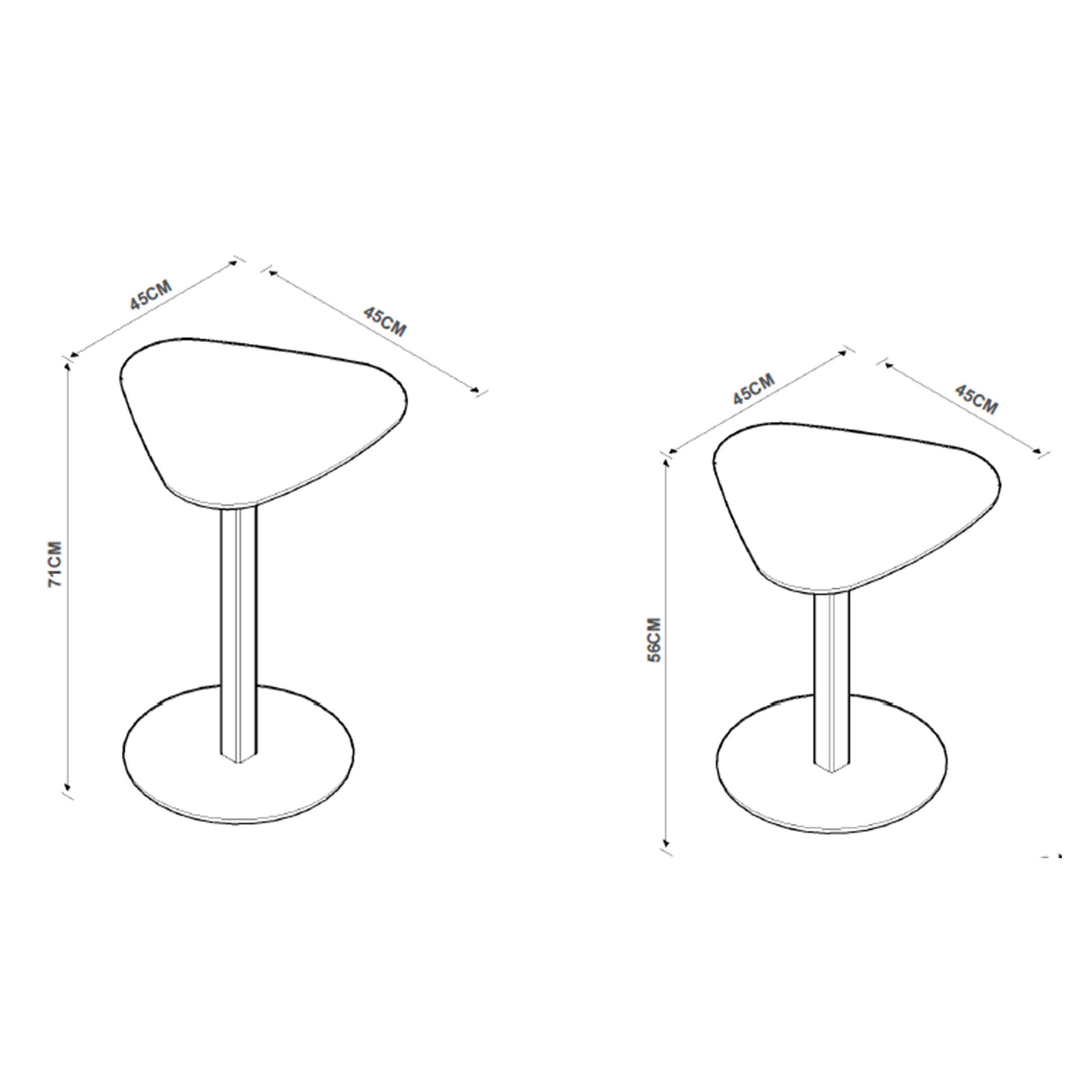 Conjunto Mezanino Paris Mesa de Apoio e Lateral Tebarrot Cor Nature - 2