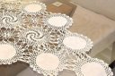 Ver imagem 2 de Caminho de Crochê Linha Cléa 1,55m - Palha Arte & Tear