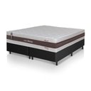 Ver mais imagens de Cama Box Mali Molas Ensacadas King 193x203 Preto King House
