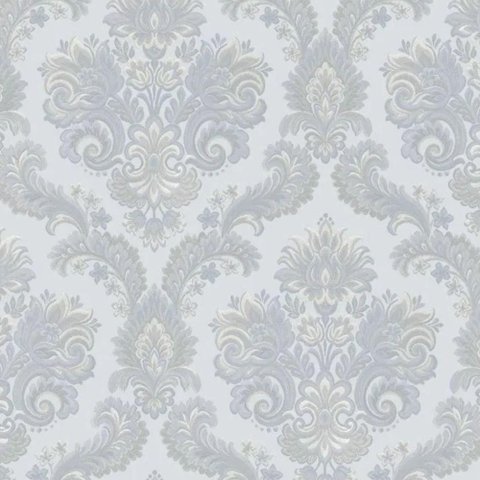 Papel de Parede Thema Damask Azul 28826