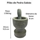 Ver imagem 7 de Jogo de Panelas Pedra Sabão Premium 6 Peças São José
