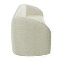 Ver imagem 3 de Kit Sofá 04 Lugares para Sala 252 Cm com 02 Poltronas Lazio M03 Bouclê Bege Claro - Lyam Decor