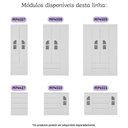 Ver imagem 6 de Cômoda Infantil 125cm 2 Portas com Vidro e 4 Gavetas Amora Multimóveis Mp4511 Branco