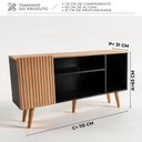 Ver mais imagens de Rack para TV até 50 Polegadas Ask 115cm Byhouse
