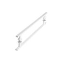Ver imagem 5 de Puxador de Porta Vidro Pivotante Madeira Branco 50cm Ms Fs