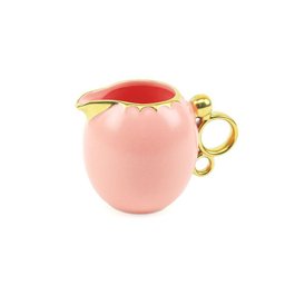 Conjunto de 3 Peças de Porcelana para Chá Egg Rosa Matt - 4