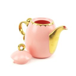 Conjunto de 3 Peças de Porcelana para Chá Egg Rosa Matt - 3