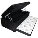 Ver imagem 1 de Cama Box Baú Conjugada D33 Solteiro com Cama Auxiliar 3 em 1 Bicama