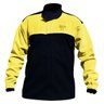 Blusão em Raspa e Brim Antichamas Tks1010 para Soldador Teknoluvas Amarelo e Preto com Fechamento Fr - 1