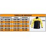 Blusão em Raspa e Brim Antichamas Tks1010 para Soldador Teknoluvas Amarelo e Preto com Fechamento Fr - 4