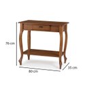 Ver imagem 4 de Aparador Linz Pés Luis Xv e Prateleira 76 X 80 X 35 Cm (a X L X P)