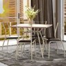 Conjunto Sala de Jantar Fortaleza com Mesa e 4 Cadeiras 2999 Carraro - 1