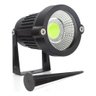 Luminária Espeto Jardim com Lâmpada Cob Led 5/7w Luz Verde:5w - 6