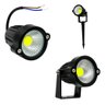 Luminária Espeto Jardim com Lâmpada Cob Led 5/7w Luz Verde:5w - 4