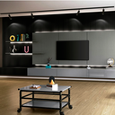 Ver imagem 4 de Acabamento Ripado Femea Ru Preto 1,2x3x270 - Eucatex