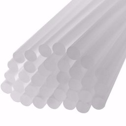 Refil Bastão Cola Quente Grossa 500 Gramas 11mm Transparente Silicone Pacote Pistola Artesanato Rend - 1