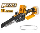 Ver imagem 2 de Mini Motosserra Ingco 6 Polegadas A Bateria Íon-Lítio 20v