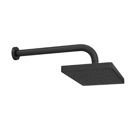 Chuveiro Deca de Parede Quadrado Flex Max Black Matte 2086.bl.std.mt