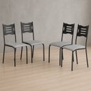 Ver imagem 1 de Kit 4 Cadeiras para Cozinha e Sala de Jantar 542.slp