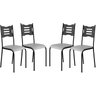 Kit 4 Cadeiras para Cozinha e Sala de Jantar 542.slp - 2