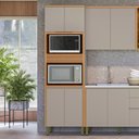 Ver imagem 3 de Torre Quente Arya 70cm 100% Mdf Jequitibá/gris Fosco - Sallar Home