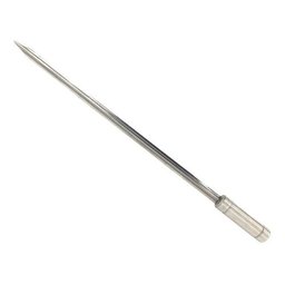 Espeto Espada Inox 40cm Cabo Revestido Alumínio Churrasco - 1