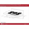 Fogão Cooktop Fischer 5 Bocas Tripla Chama Infinity Eiger 26298-82005 Bivolt - 4