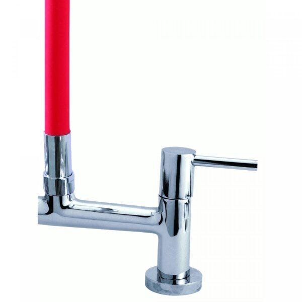 Misturador para Pia de Mesa para Cozinha Bica Flexível 1/2 C-61 1/4 de Volta Balli Metais - 2