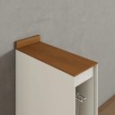 Ver imagem 1 de Tampo para Balcão de Cozinha Fineze MDF 20cm Marrom Móveis Henn