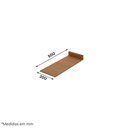 Ver imagem 3 de Tampo para Balcão de Cozinha Fineze MDF 20cm Marrom Móveis Henn