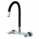 Ver imagem 1 de Misturador para Pia de Parede para Cozinha Bica Flexível 1/2 C-61 1/4 de Volta Balli Metais